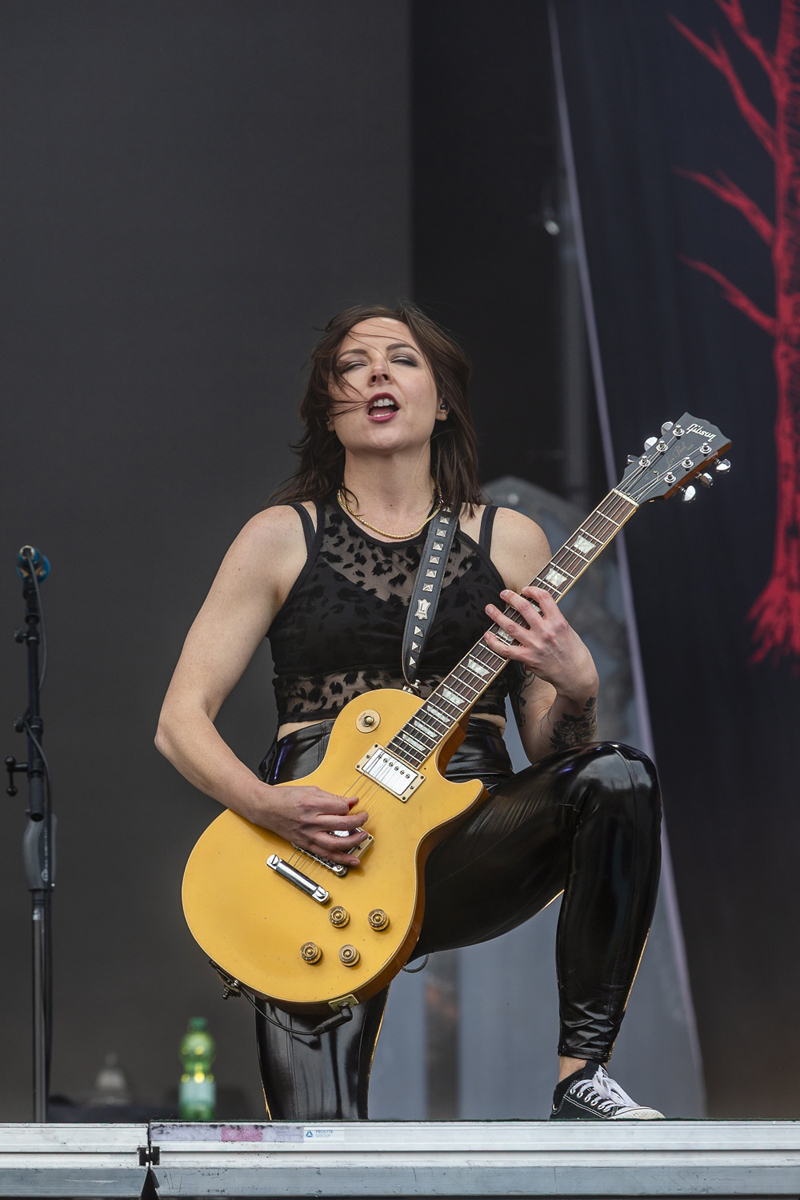 Kittie @ Rock Am Ring 2025, foto 11, foto's door Edwin Houdevelt - FrontView Magazine