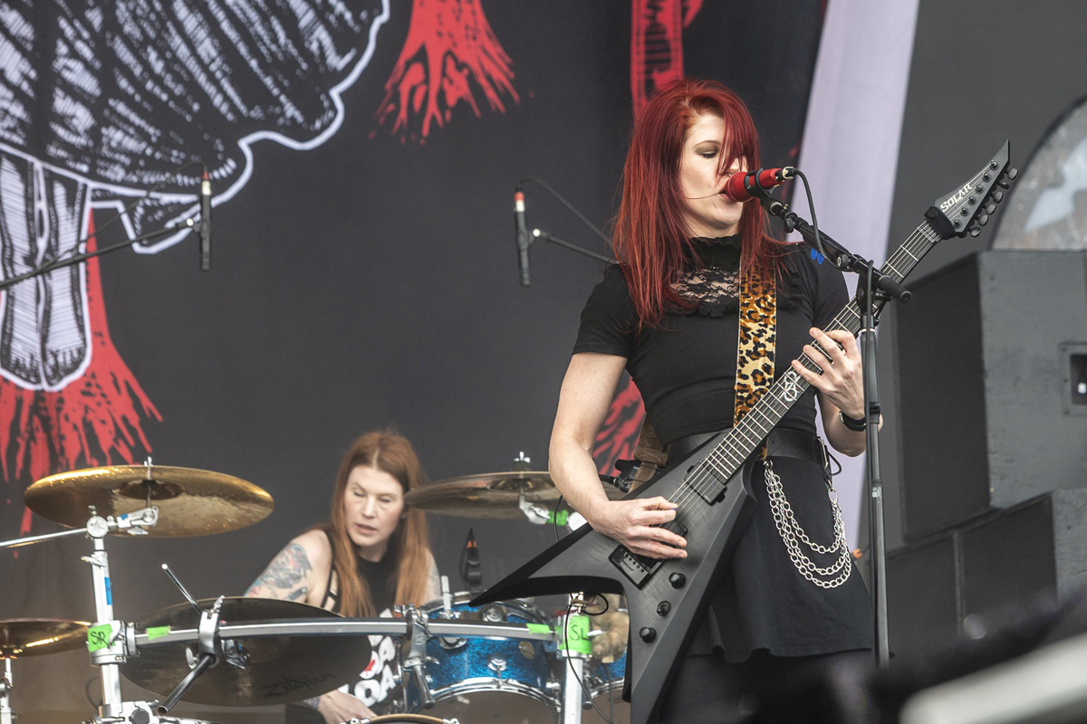 Kittie @ Rock Am Ring 2025, foto 13, foto's door Edwin Houdevelt - FrontView Magazine