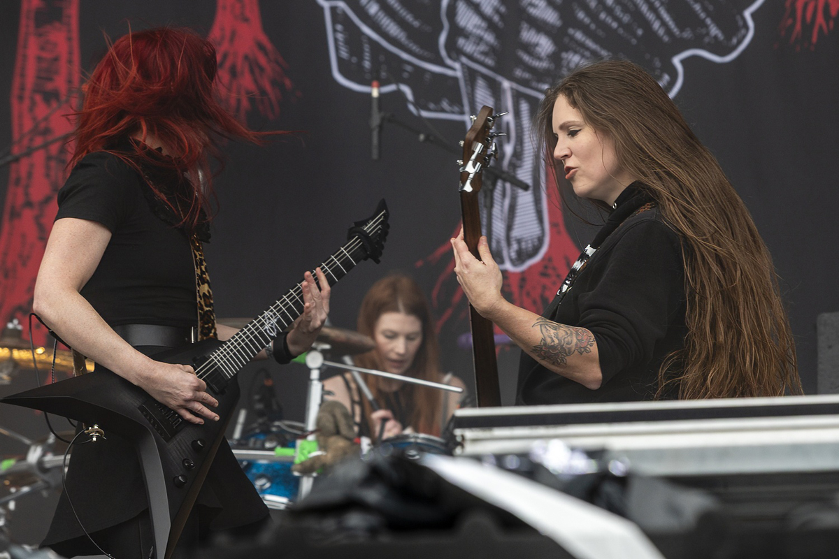 Kittie @ Rock Am Ring 2025, foto 15, foto's door Edwin Houdevelt - FrontView Magazine