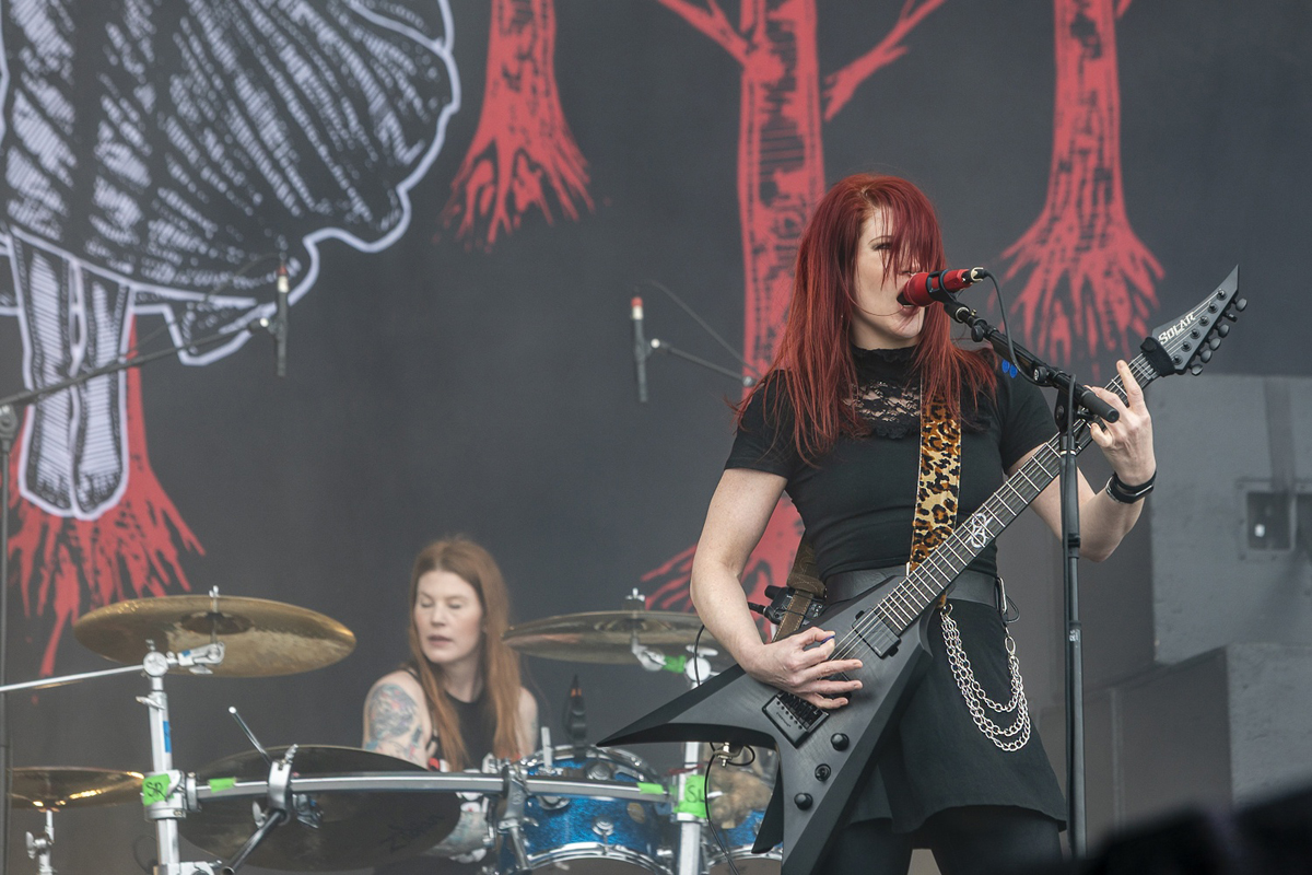 Kittie @ Rock Am Ring 2025, foto 16, foto's door Edwin Houdevelt - FrontView Magazine