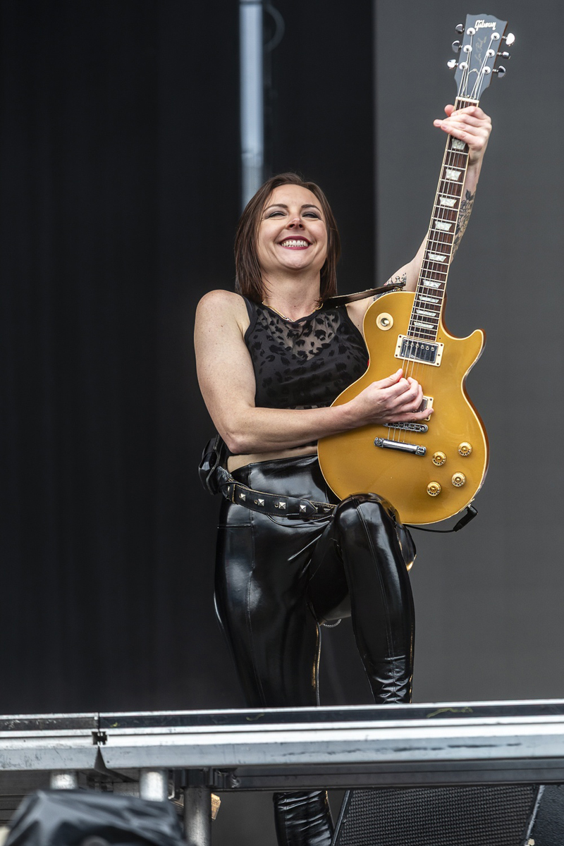 Kittie @ Rock Am Ring 2025, foto 17, foto's door Edwin Houdevelt - FrontView Magazine
