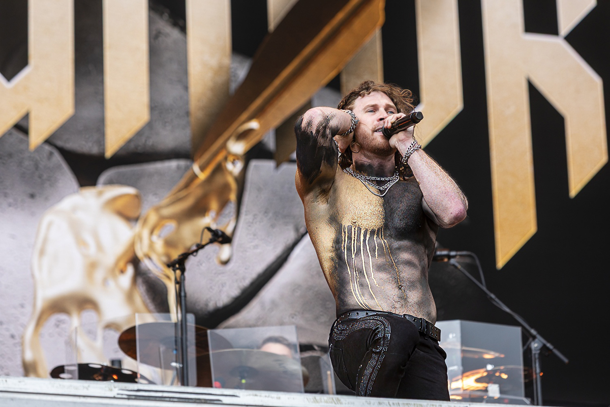 Nothing More @ Rock Am Ring 2025, foto 1, foto's door Edwin Houdevelt - FrontView Magazine