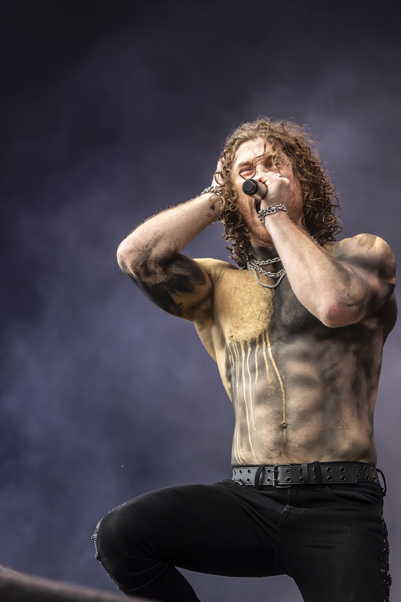 Nothing More @ Rock Am Ring 2025, foto 2, foto's door Edwin Houdevelt - FrontView Magazine