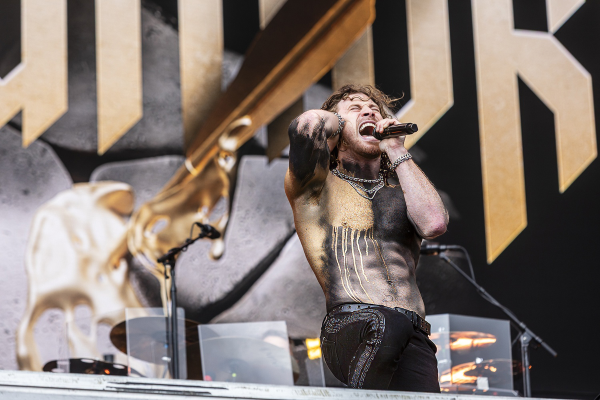 Nothing More @ Rock Am Ring 2025, foto 4, foto's door Edwin Houdevelt - FrontView Magazine