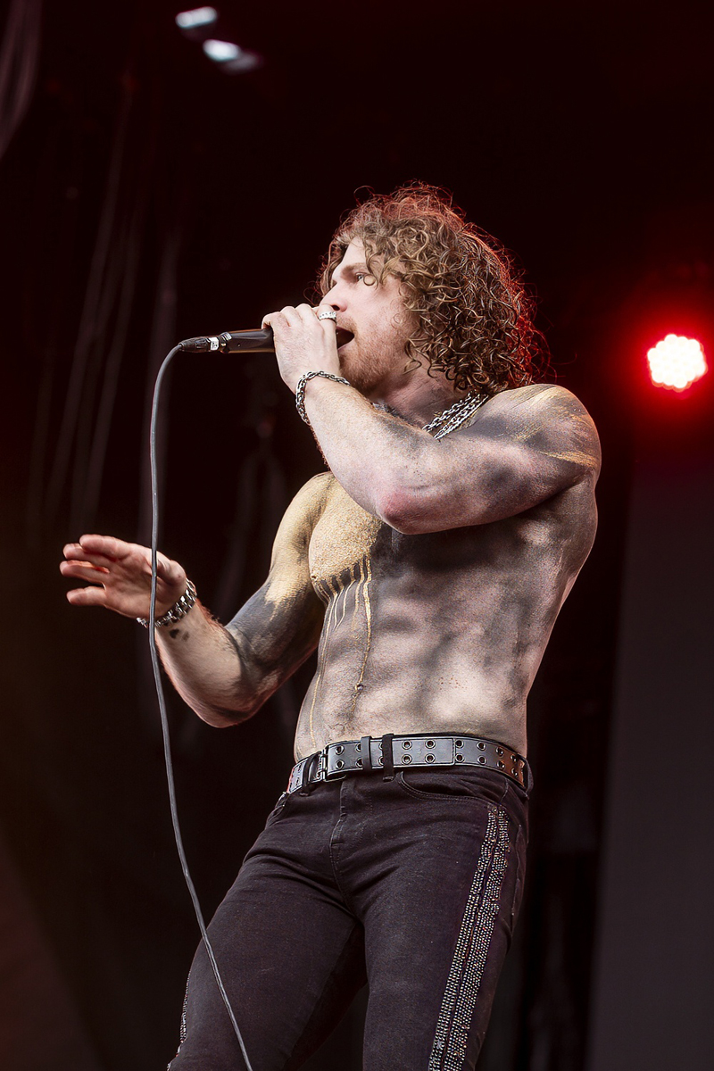 Nothing More @ Rock Am Ring 2025, foto 7, foto's door Edwin Houdevelt - FrontView Magazine