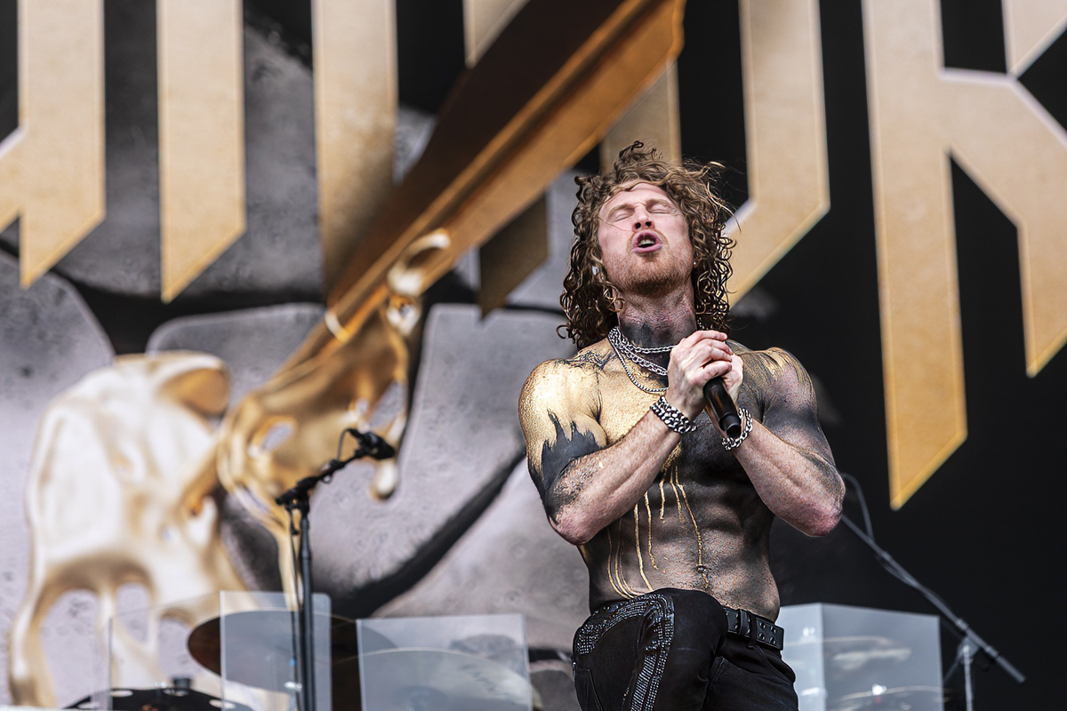 Nothing More @ Rock Am Ring 2025, foto 8, foto's door Edwin Houdevelt - FrontView Magazine