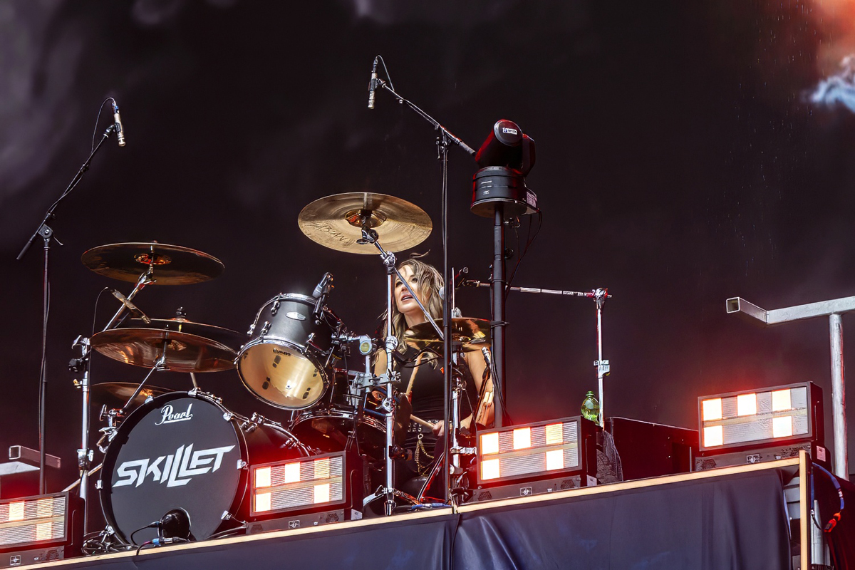 Skillet @ Rock Am Ring 2025, foto 3, foto's door Edwin Houdevelt - FrontView Magazine