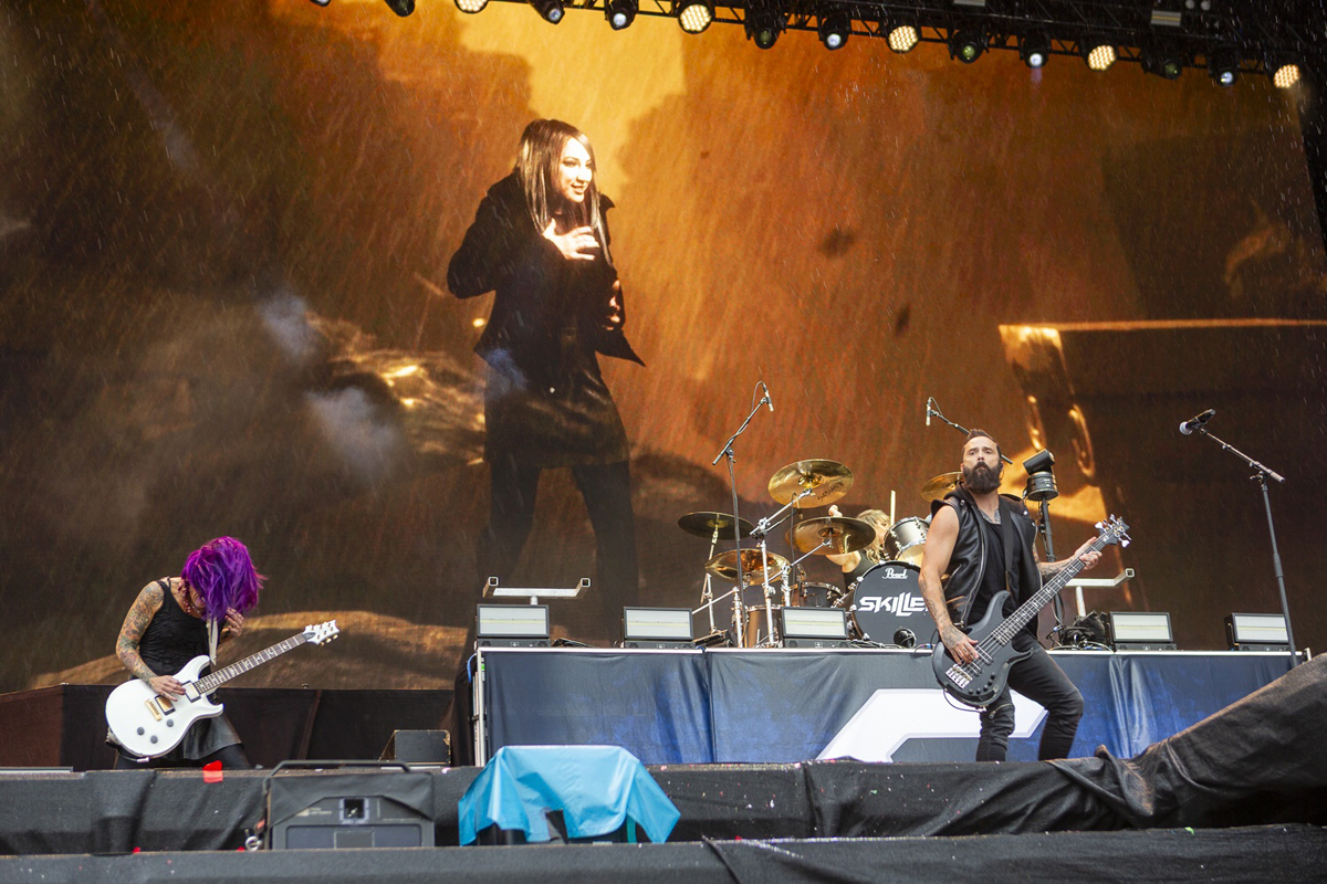 Skillet @ Rock Am Ring 2025, foto 4, foto's door Edwin Houdevelt - FrontView Magazine