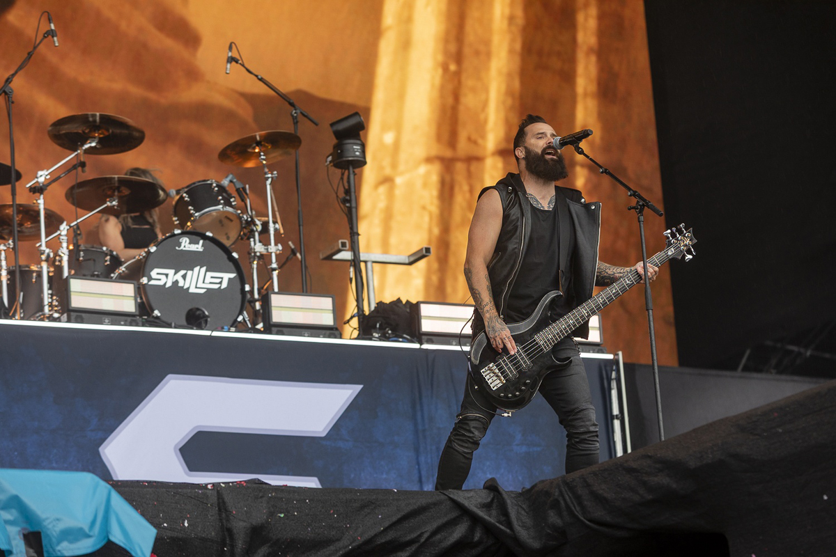 Skillet @ Rock Am Ring 2025, foto 11, foto's door Edwin Houdevelt - FrontView Magazine