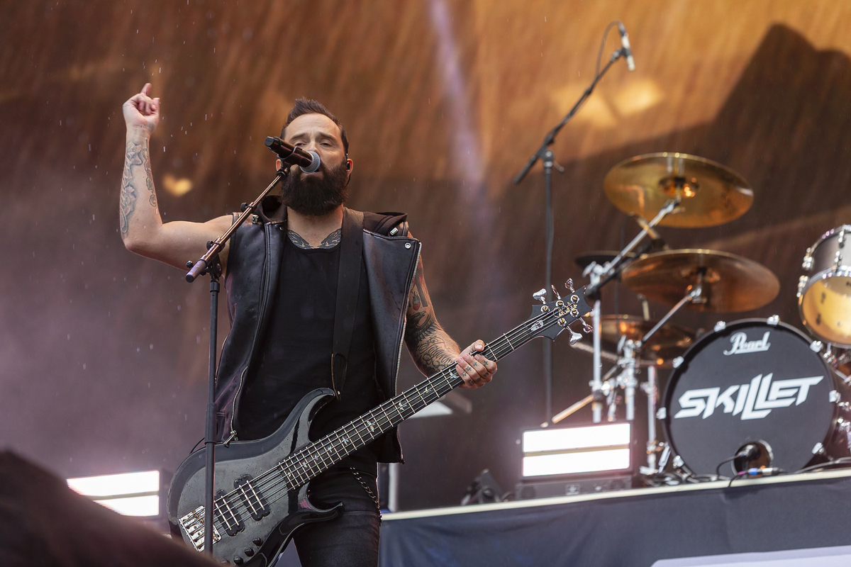 Skillet @ Rock Am Ring 2025, foto 14, foto's door Edwin Houdevelt - FrontView Magazine