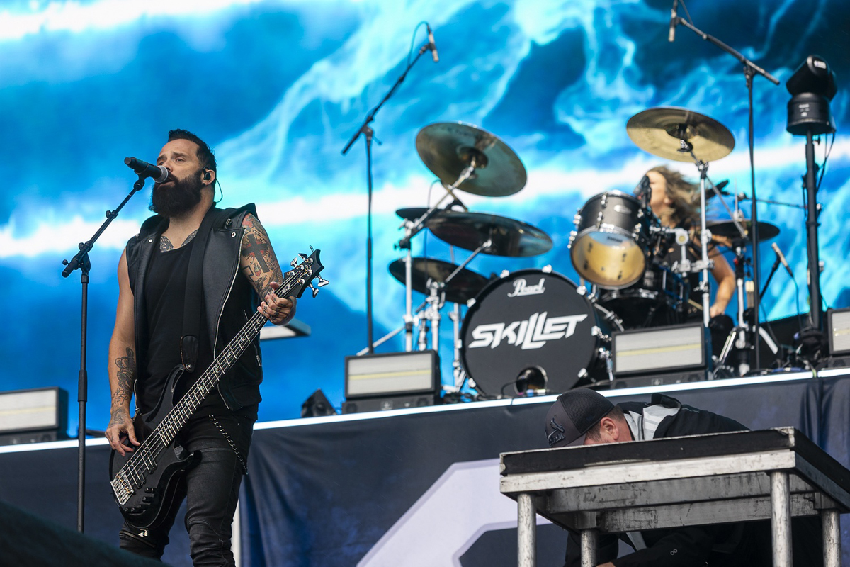 Skillet @ Rock Am Ring 2025, foto 16, foto's door Edwin Houdevelt - FrontView Magazine