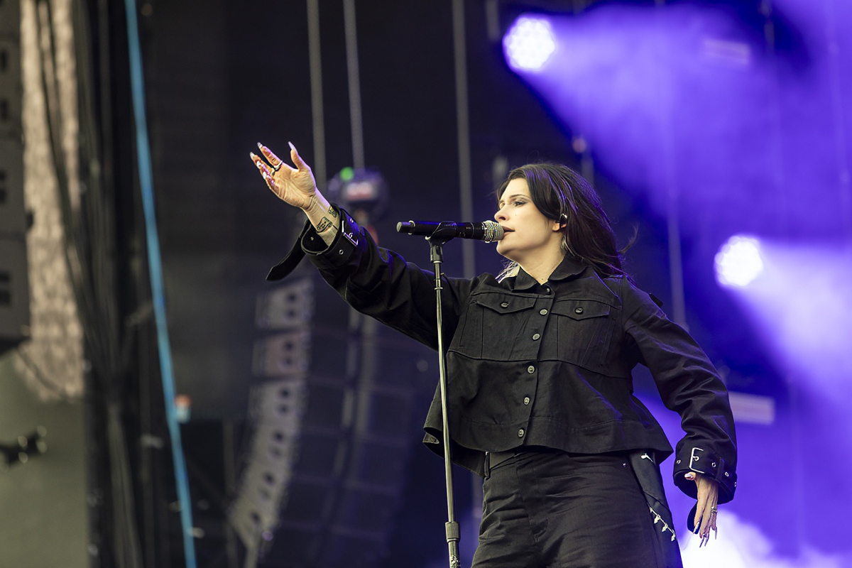 Spiritbox @ Rock Am Ring 2025, foto 13, foto's door Edwin Houdevelt - FrontView Magazine