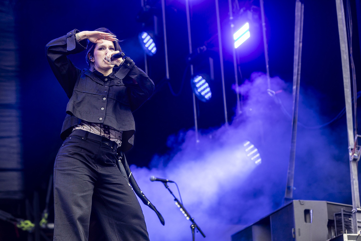 Spiritbox @ Rock Am Ring 2025, foto 22, foto's door Edwin Houdevelt - FrontView Magazine
