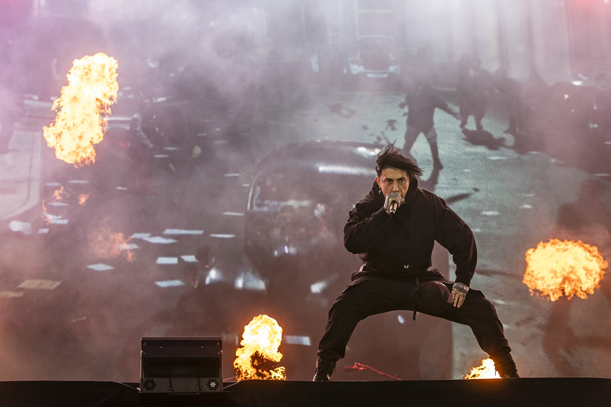 Falling In Reverse @ Rock Am Ring 2025, foto 1, foto's door Edwin Houdevelt - FrontView Magazine