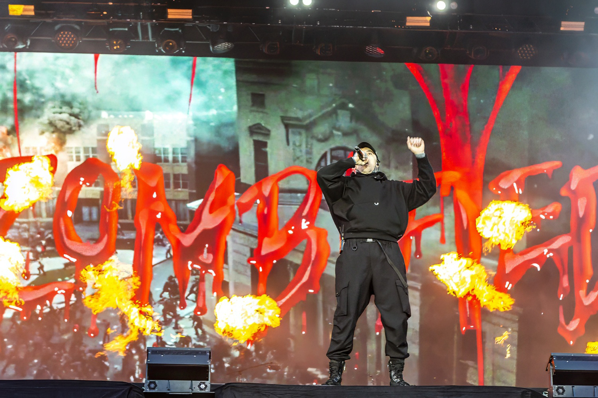 Falling In Reverse @ Rock Am Ring 2025, foto 2, foto's door Edwin Houdevelt - FrontView Magazine