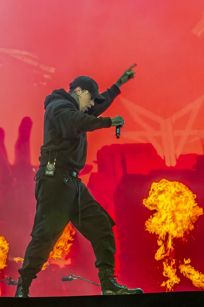 Falling In Reverse @ Rock Am Ring 2025, foto 8, foto's door Edwin Houdevelt - FrontView Magazine
