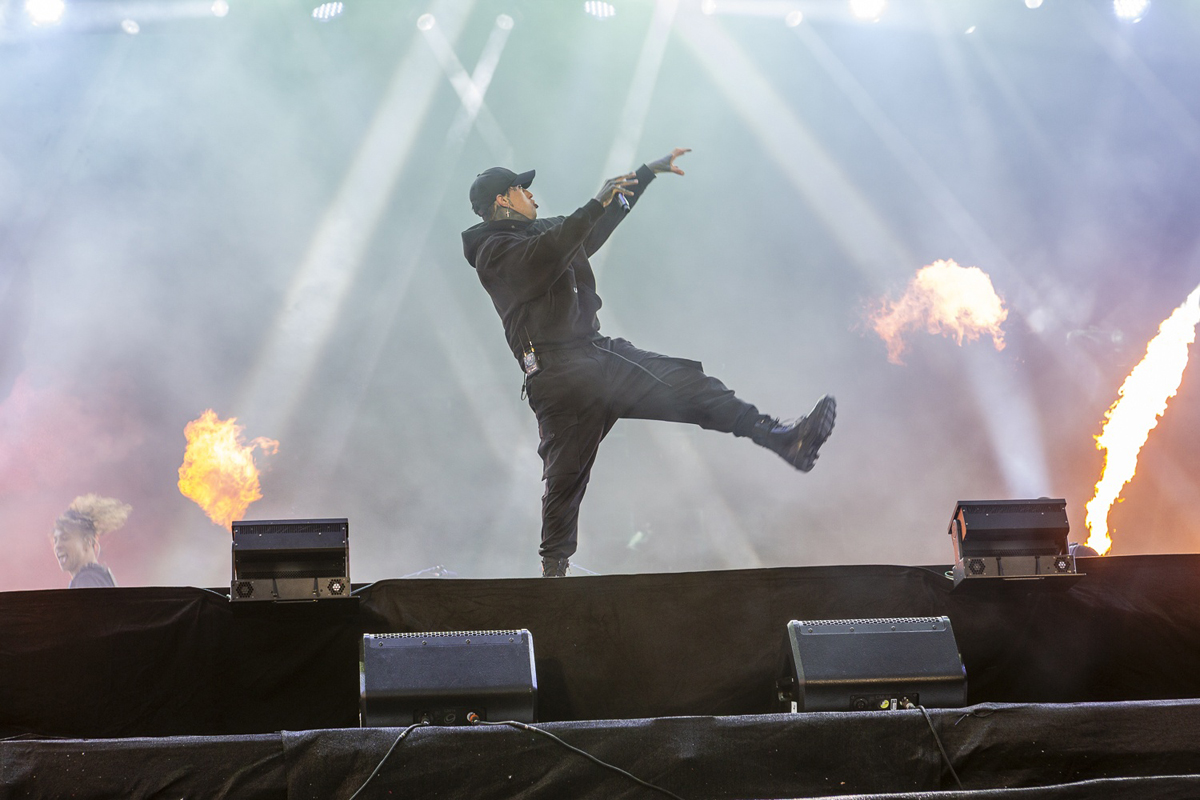Falling In Reverse @ Rock Am Ring 2025, foto 12, foto's door Edwin Houdevelt - FrontView Magazine