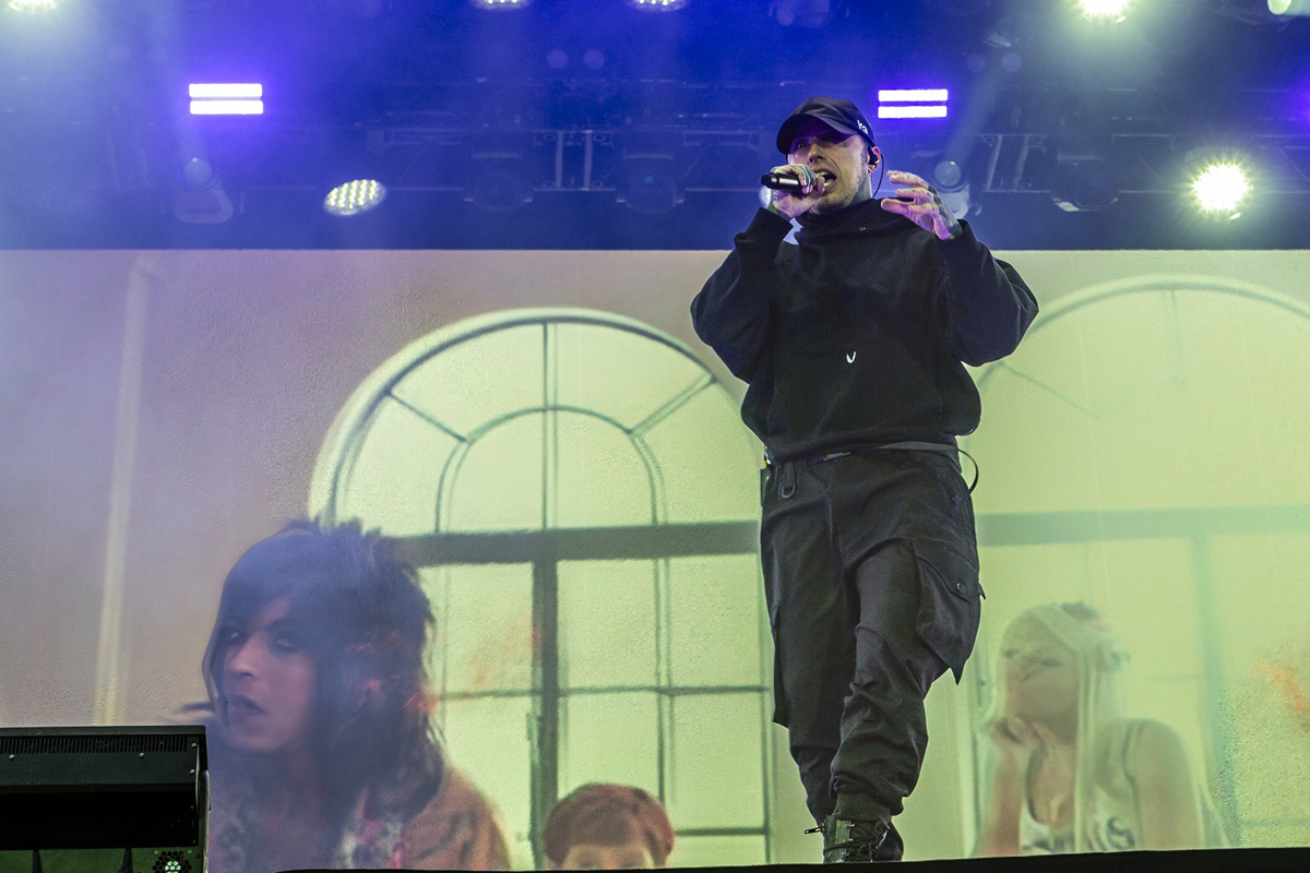 Falling In Reverse @ Rock Am Ring 2025, foto 14, foto's door Edwin Houdevelt - FrontView Magazine