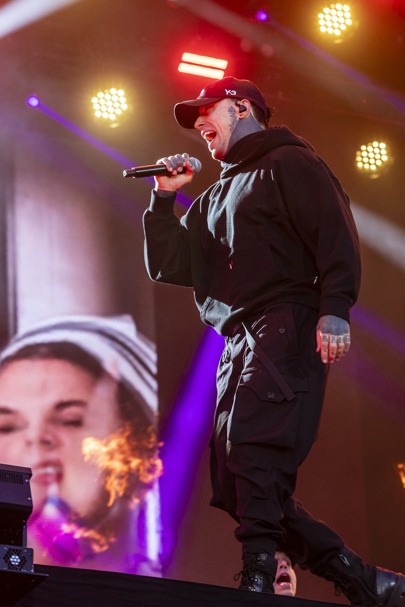 Falling In Reverse @ Rock Am Ring 2025, foto 26, foto's door Edwin Houdevelt - FrontView Magazine