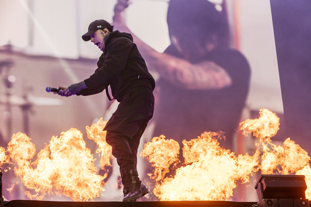 Falling In Reverse @ Rock Am Ring 2025, foto 29, foto's door Edwin Houdevelt - FrontView Magazine