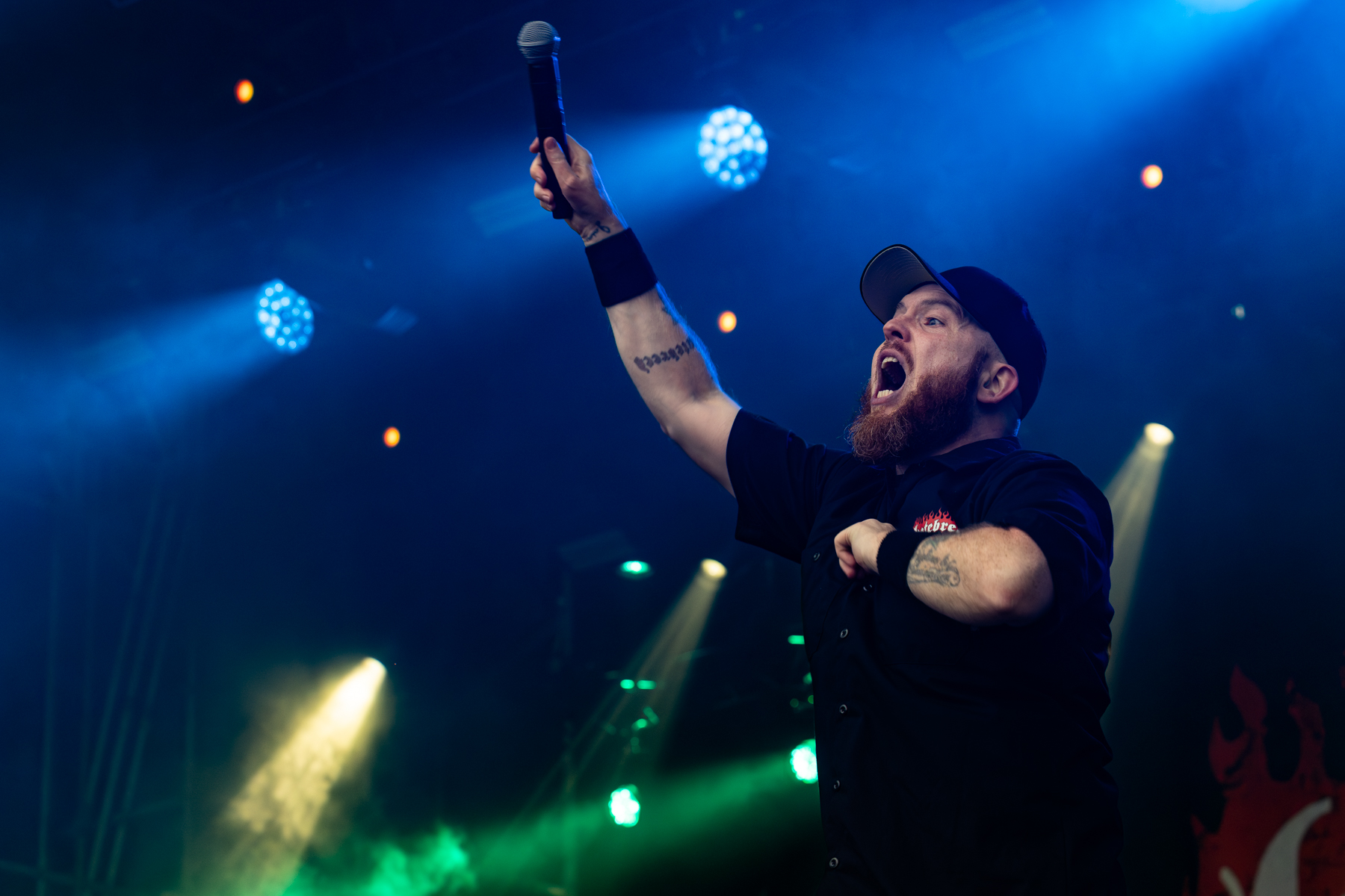 Hatebreed @ South Of Heaven, foto 4, foto's door Dorien Goetschalckx - FrontView Magazine