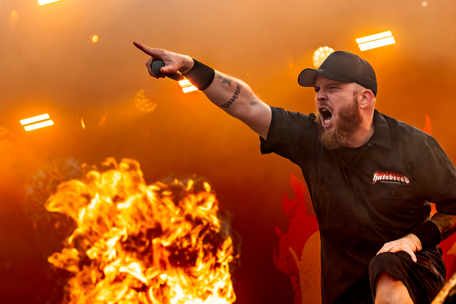 Hatebreed @ South Of Heaven, foto 8, foto's door Dorien Goetschalckx - FrontView Magazine
