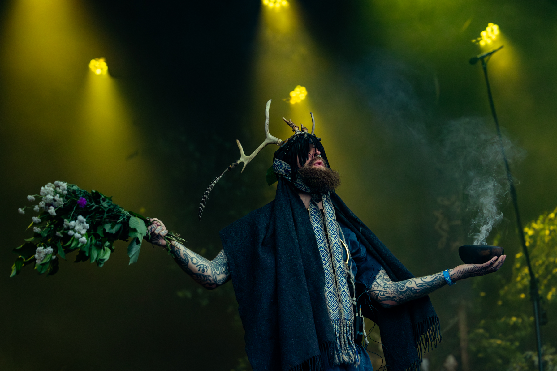 Heilung @ South Of Heaven, picture 1, photographed by Dorien Goetschalckx - FrontView Magazine