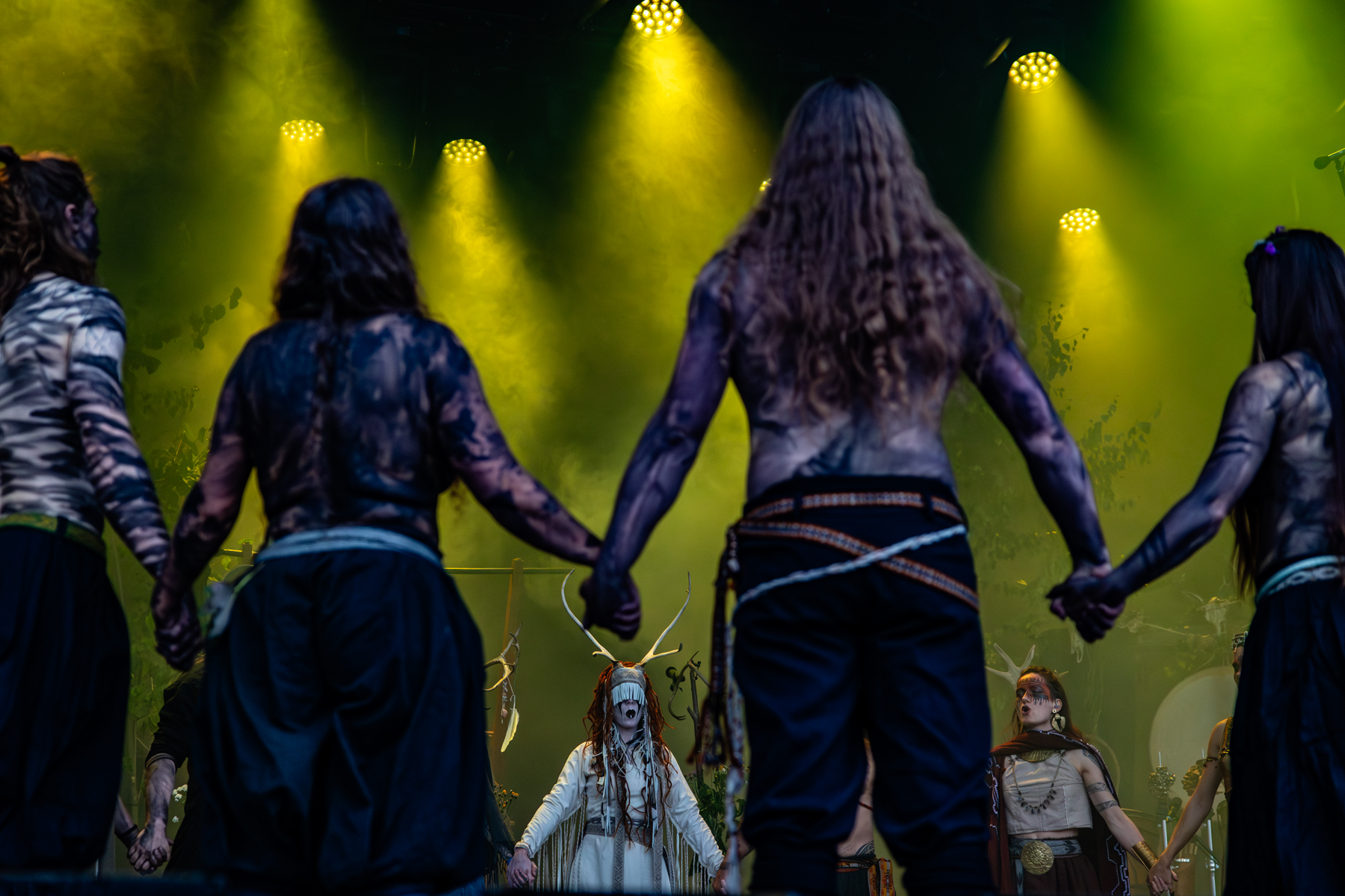 Heilung @ South Of Heaven, picture 15, photographed by Dorien Goetschalckx - FrontView Magazine