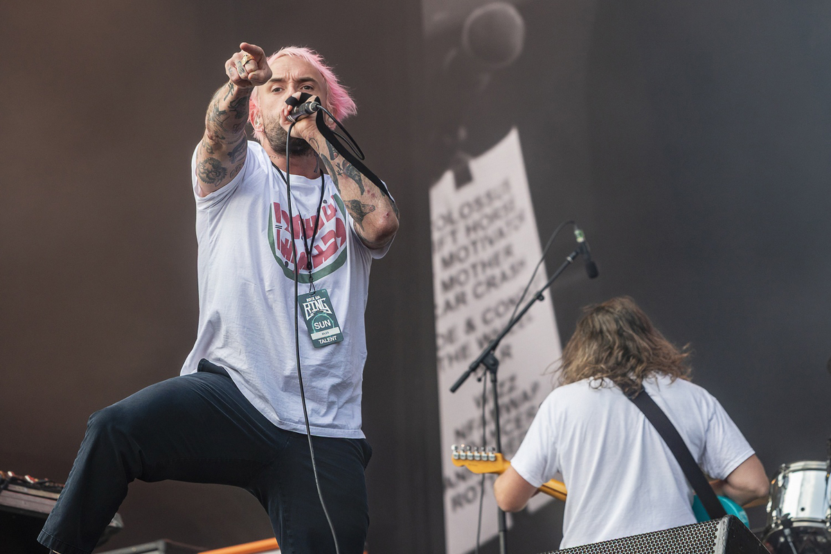 Idles @ Rock Am Ring, foto 1, foto's door Edwin Houdevelt - FrontView Magazine