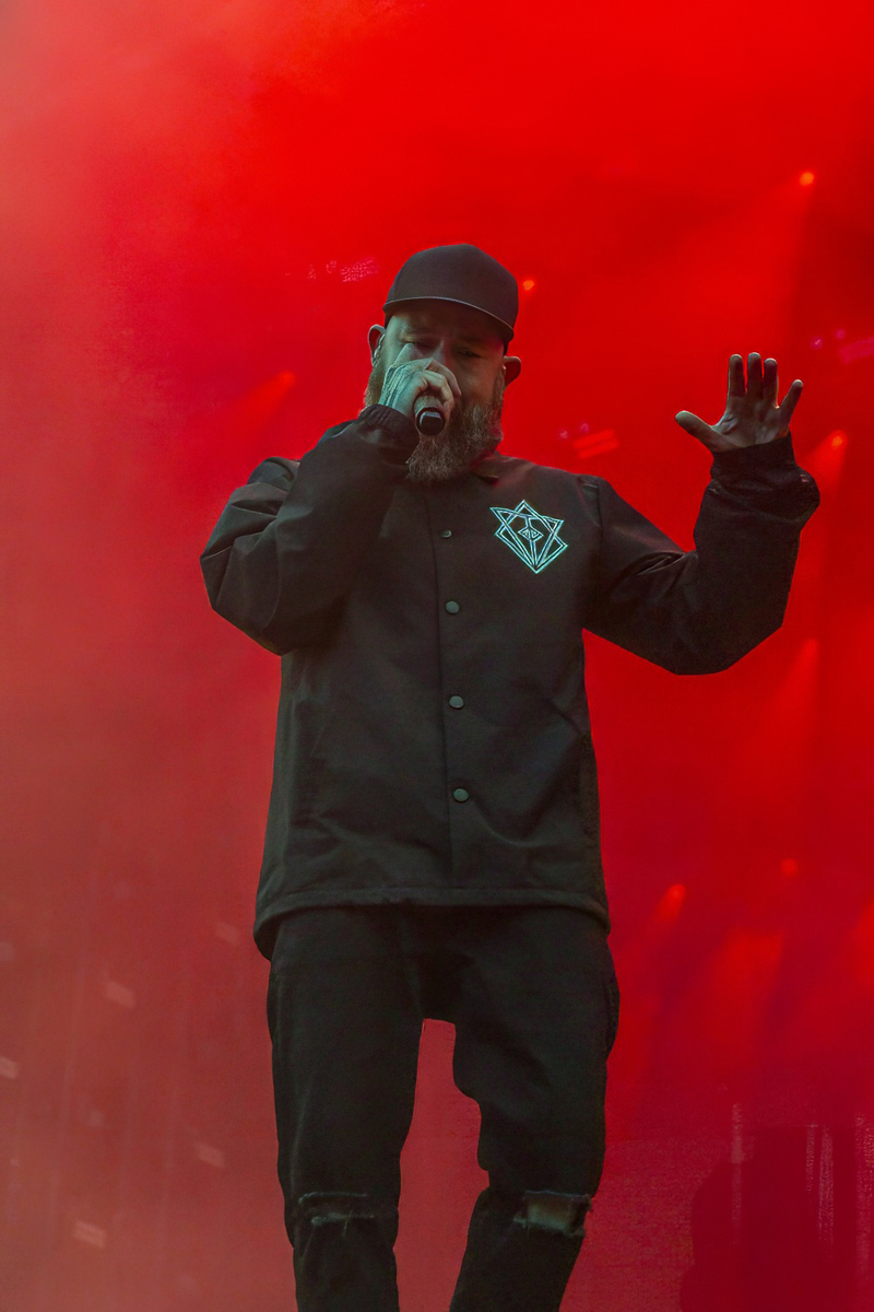 In Flames @ Rock Am Ring 2025, foto 2, foto's door Edwin Houdevelt - FrontView Magazine