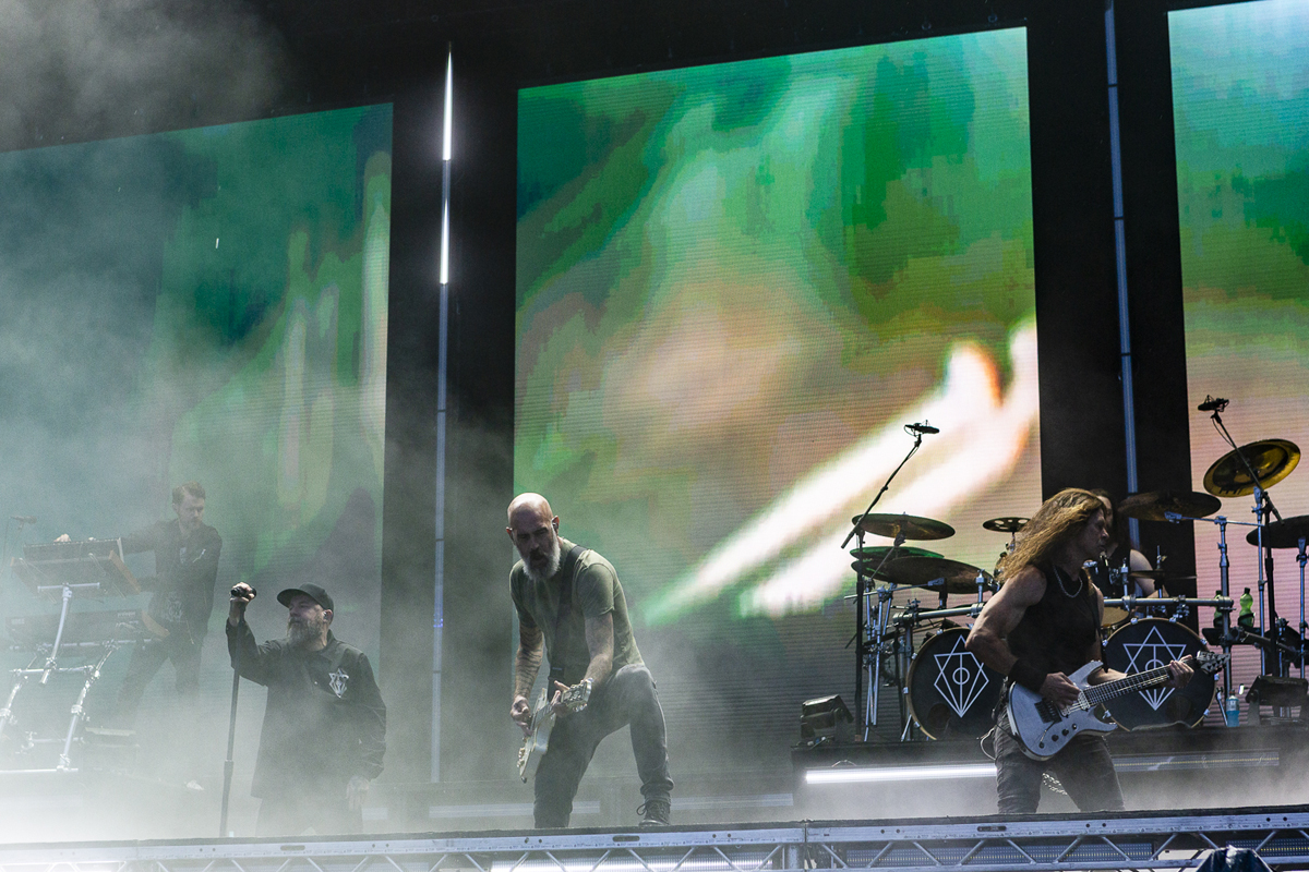 In Flames @ Rock Am Ring 2025, foto 6, foto's door Edwin Houdevelt - FrontView Magazine