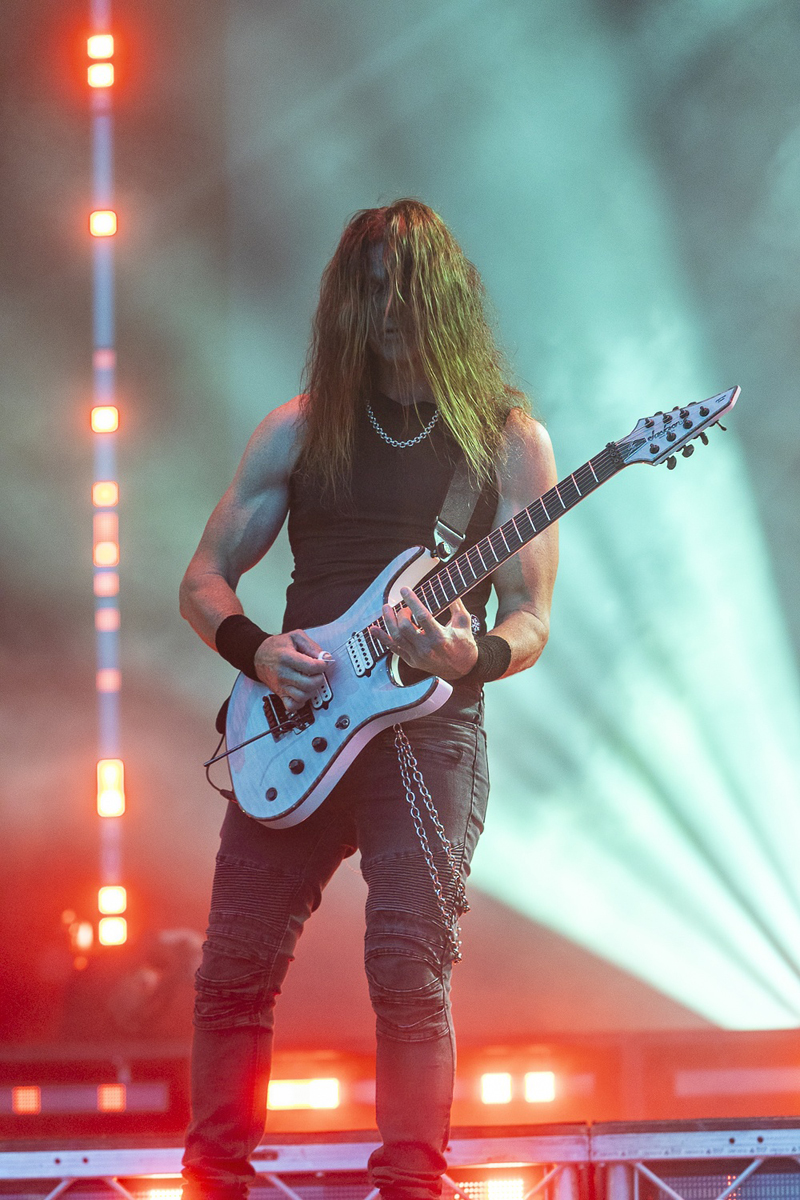 In Flames @ Rock Am Ring 2025, foto 9, foto's door Edwin Houdevelt - FrontView Magazine