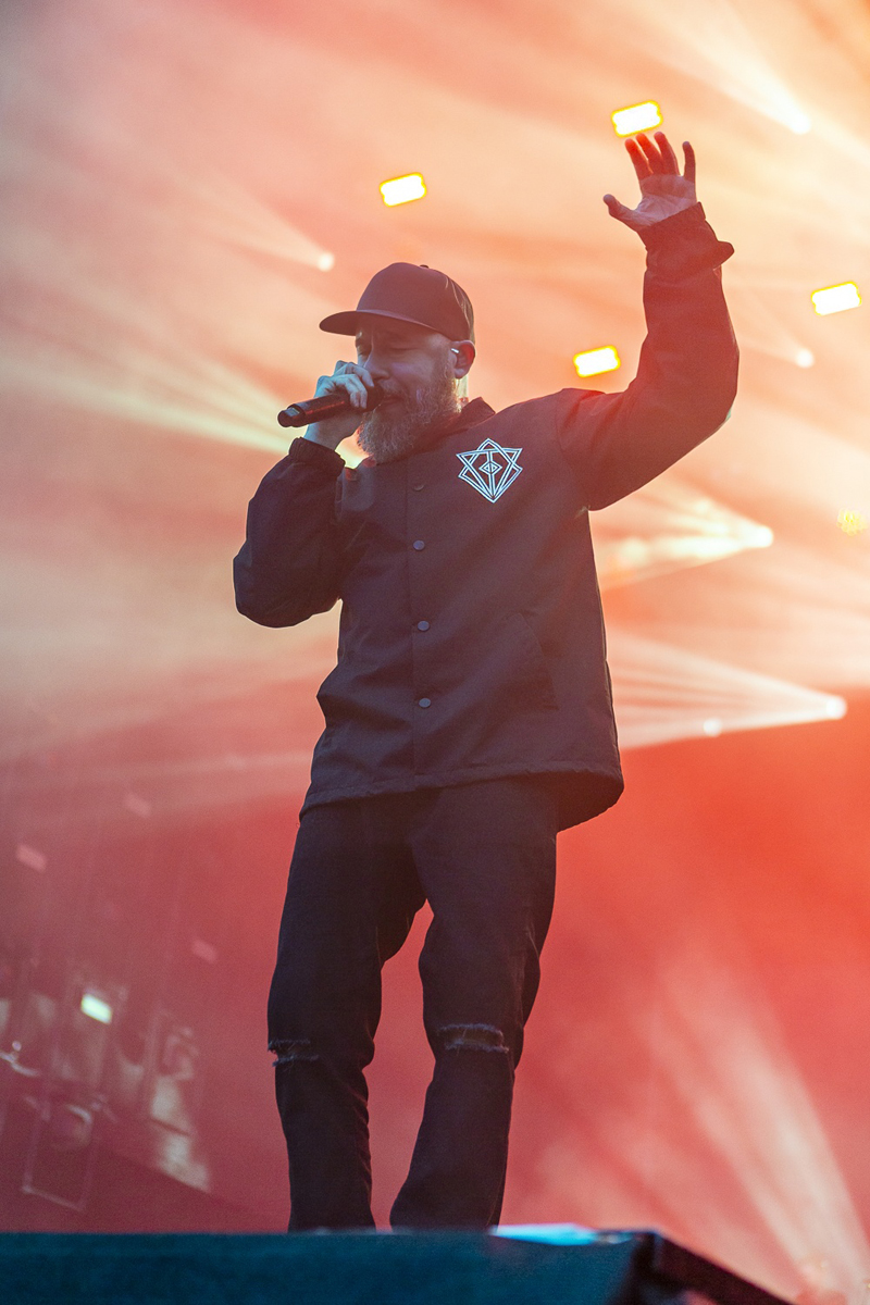 In Flames @ Rock Am Ring 2025, foto 10, foto's door Edwin Houdevelt - FrontView Magazine