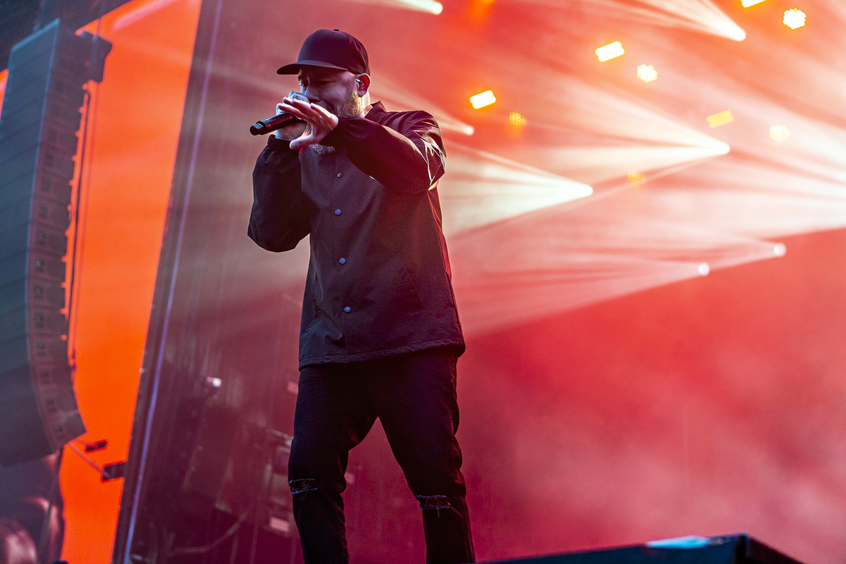 In Flames @ Rock Am Ring 2025, foto 11, foto's door Edwin Houdevelt - FrontView Magazine