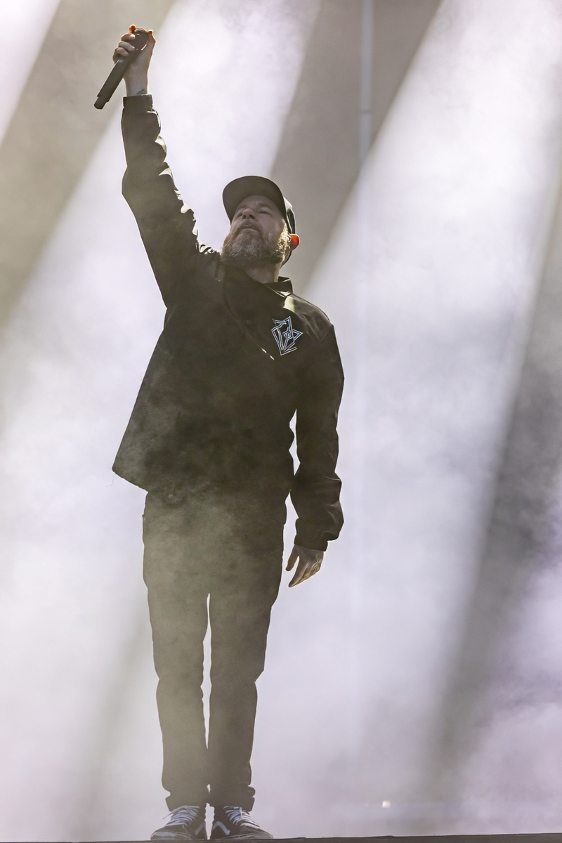 In Flames @ Rock Am Ring 2025, foto 15, foto's door Edwin Houdevelt - FrontView Magazine