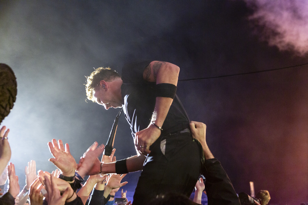 Rise Against @ Rock Am Ring 2025, foto 11, foto's door Edwin Houdevelt - FrontView Magazine