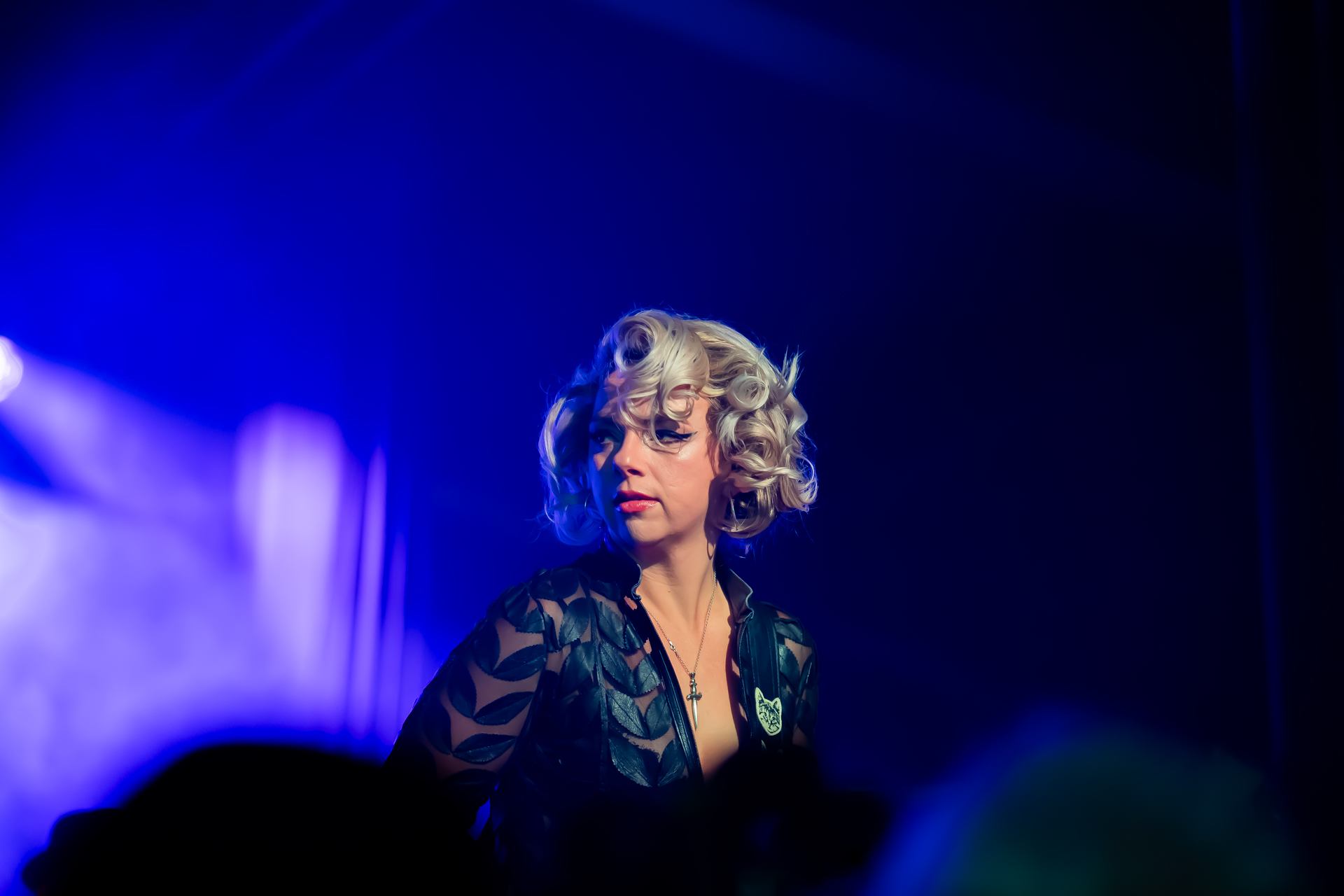 Samantha Fish @ Blues Peer, picture 1, photographed by Leen Verlinden - FrontView Magazine