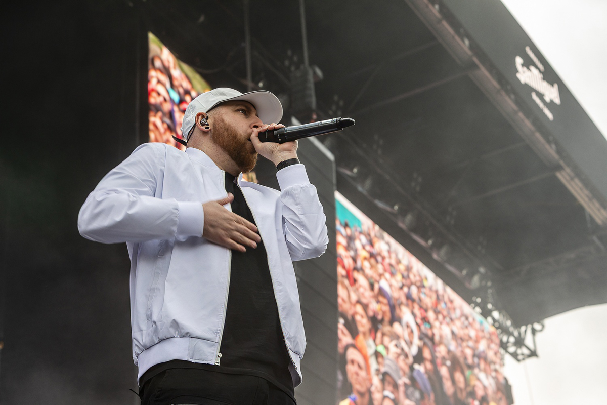 The Ghost Inside @ Rock Am Ring 2025, foto 12, foto's door Edwin Houdevelt - FrontView Magazine