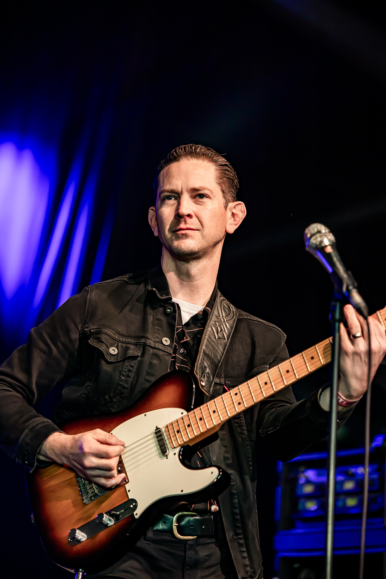 JD McPherson @ Blues Peer, picture 5, photographed by Leen Verlinden - FrontView Magazine