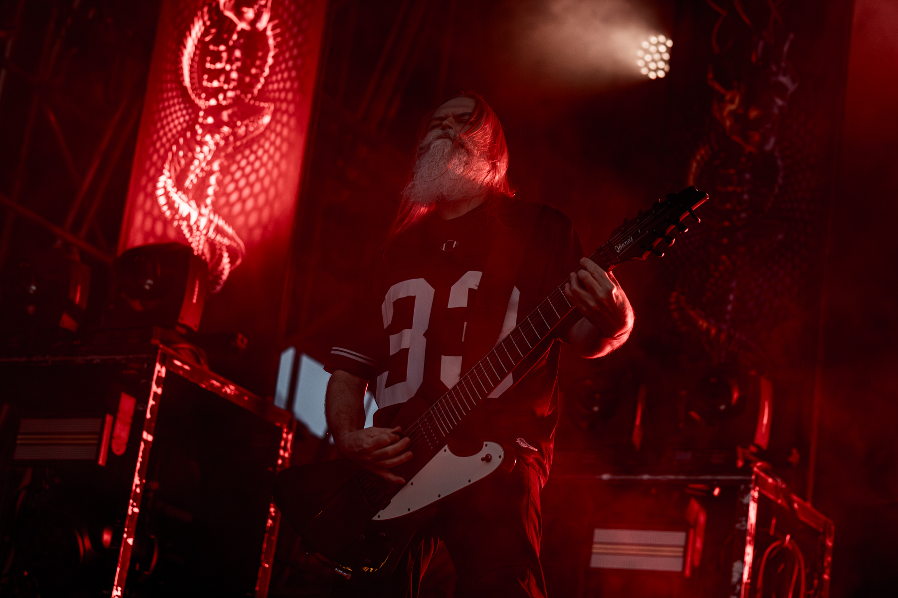 Meshuggah @ South Of Heaven, foto 1, foto's door Dorien Goetschalckx - FrontView Magazine