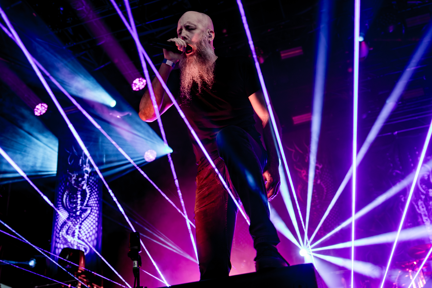 Meshuggah @ South Of Heaven, foto 4, foto's door Dorien Goetschalckx - FrontView Magazine