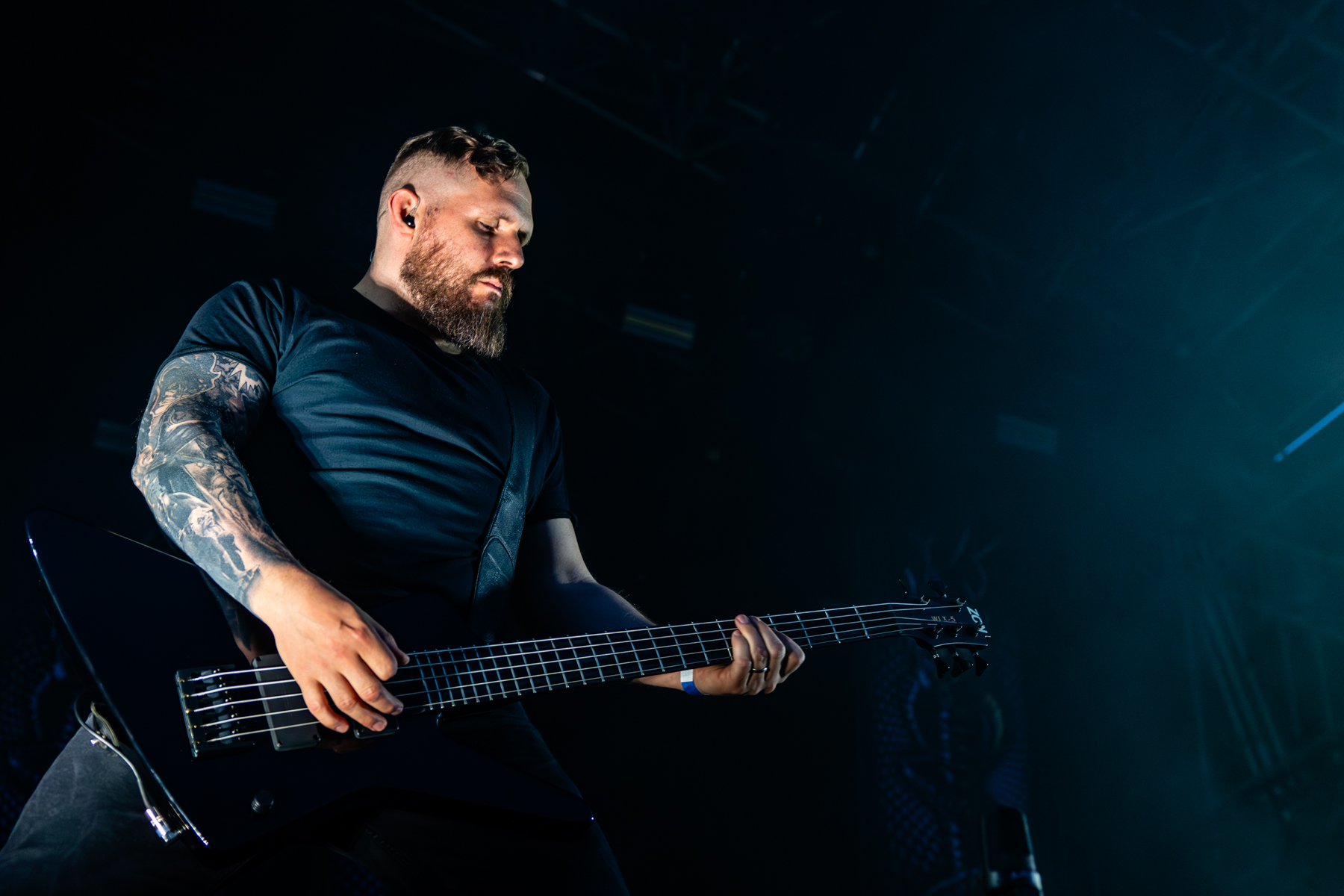Meshuggah @ South Of Heaven, foto 5, foto's door Dorien Goetschalckx - FrontView Magazine