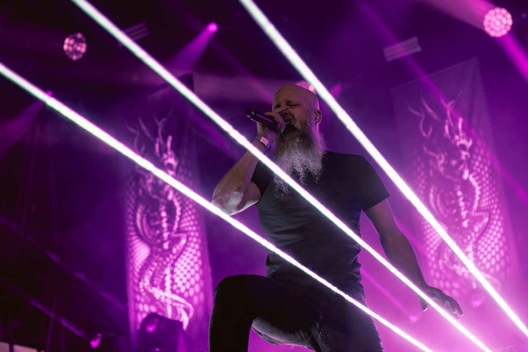 Meshuggah @ South Of Heaven, foto 6, foto's door Dorien Goetschalckx - FrontView Magazine
