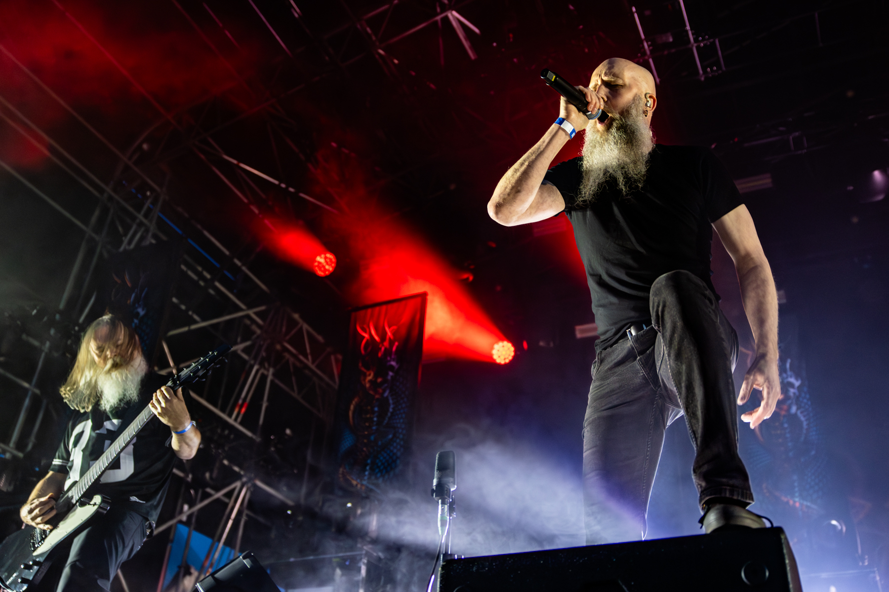 Meshuggah @ South Of Heaven, foto 15, foto's door Dorien Goetschalckx - FrontView Magazine