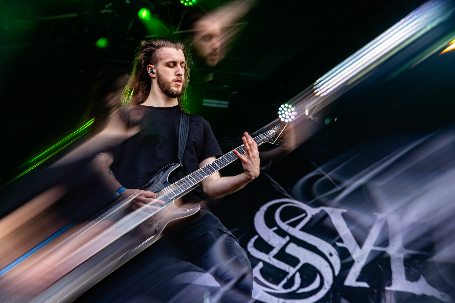 Sylosis @ South Of Heaven, foto 13, foto's door Dorien Goetschalckx - FrontView Magazine