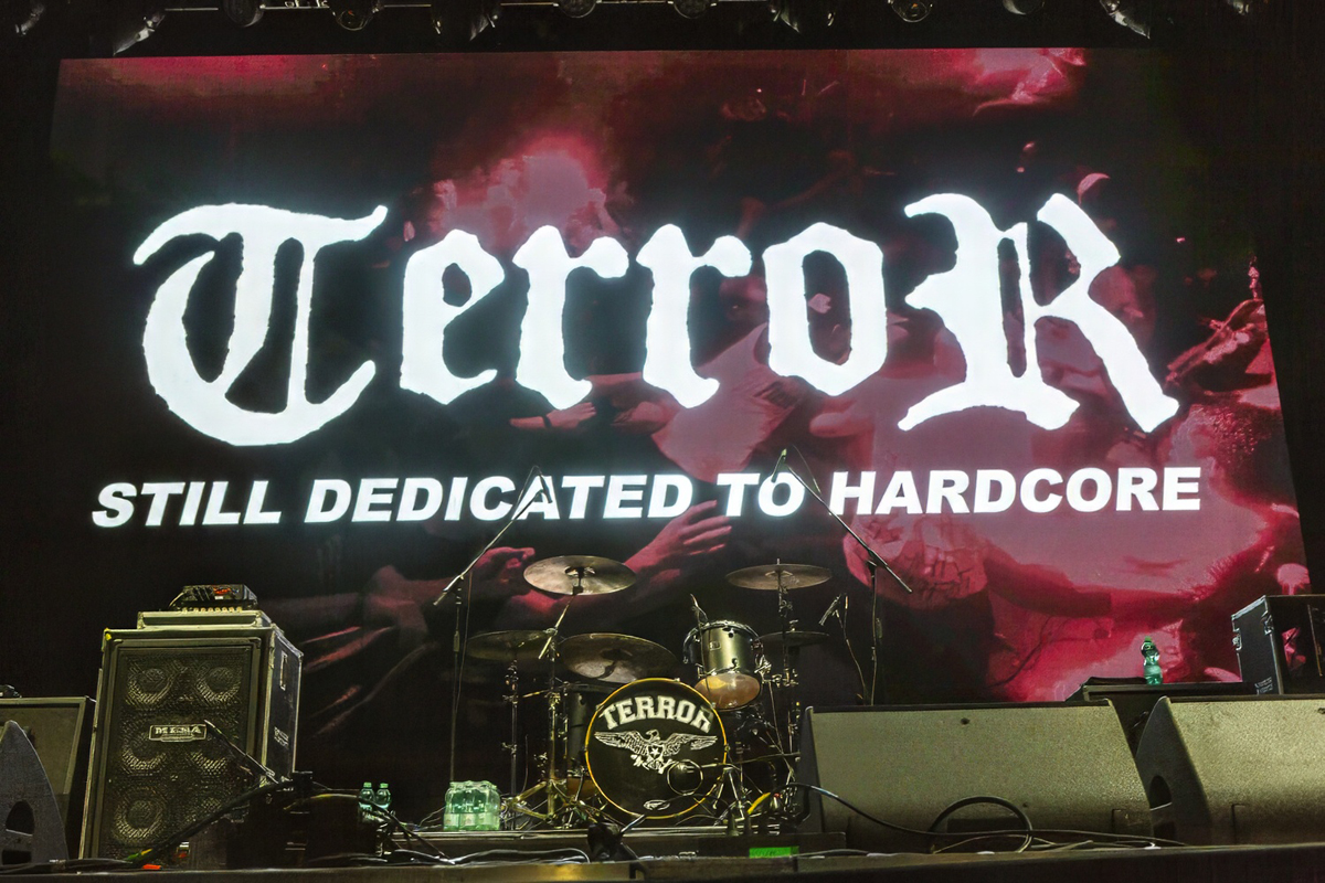 Terror @ Rock Am Ring 2025, foto 1, foto's door Edwin Houdevelt - FrontView Magazine