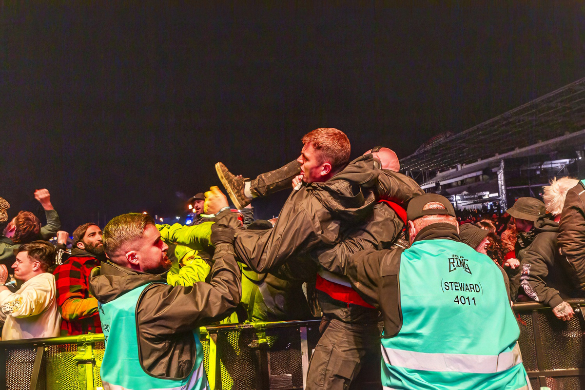 Terror @ Rock Am Ring 2025, foto 5, foto's door Edwin Houdevelt - FrontView Magazine