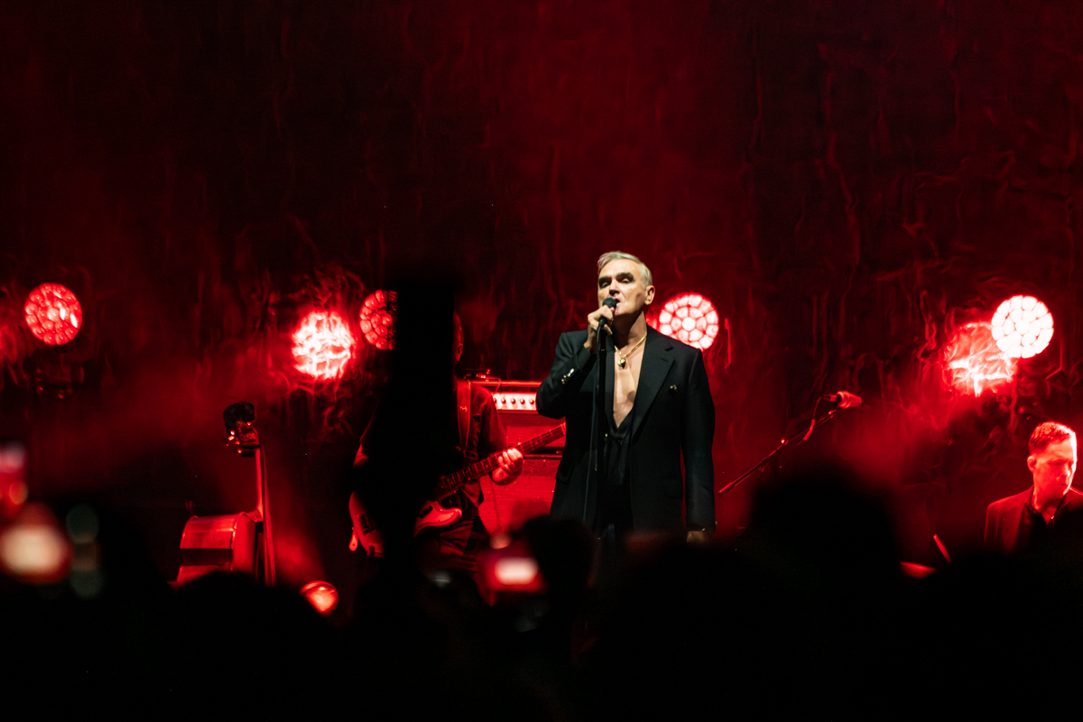 Morrissey @ Lotto Arena, picture 1, photographed by Bart Janssens - FrontView Magazine