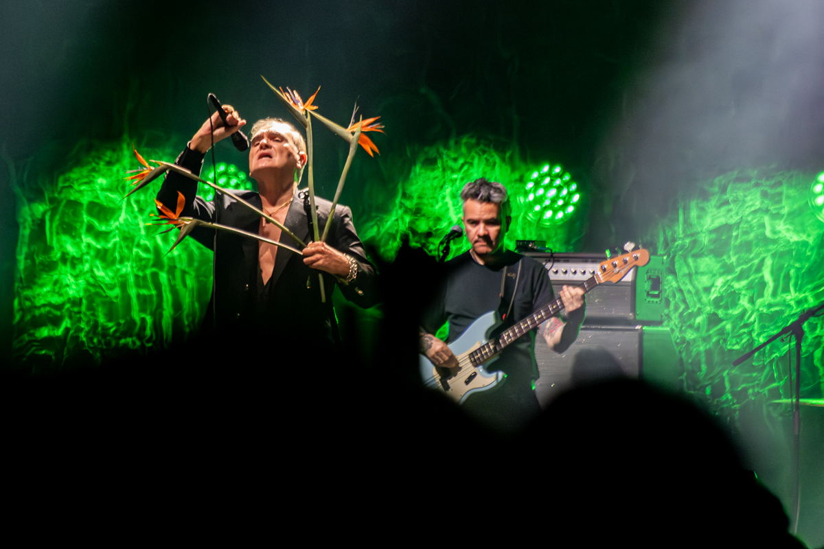 Morrissey @ Lotto Arena, picture 2, photographed by Bart Janssens - FrontView Magazine