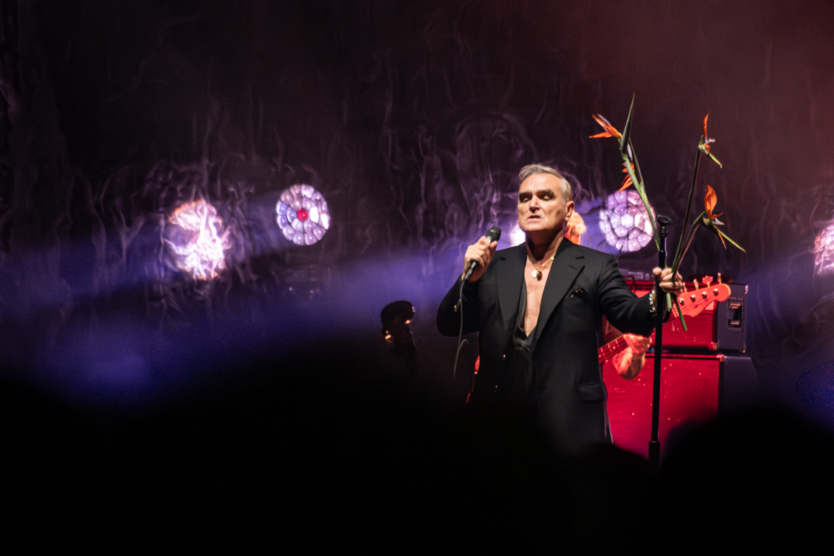 Morrissey @ Lotto Arena, picture 3, photographed by Bart Janssens - FrontView Magazine